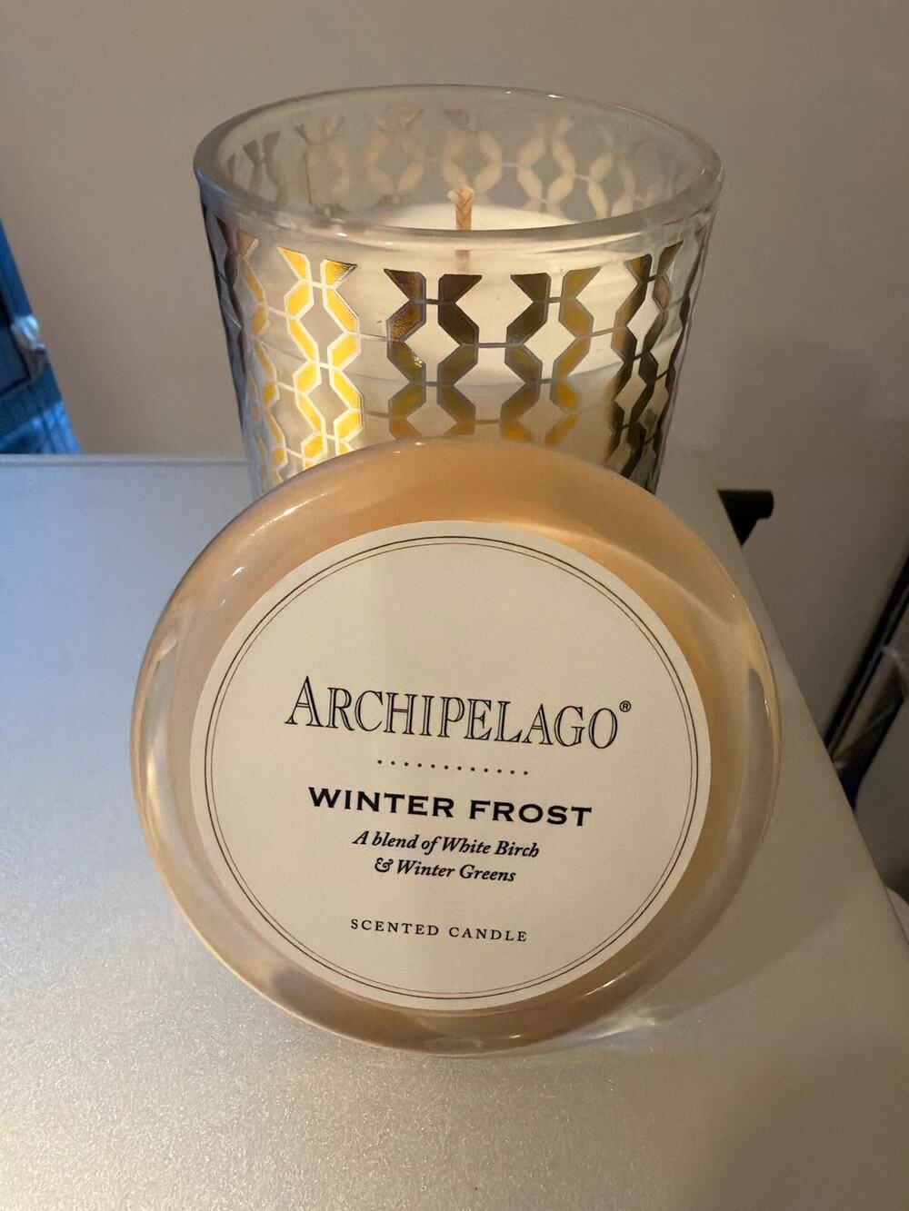 Archipelago Winter Frost 8.62 ounce Jar Candle *NEW* $32.50+tax retail